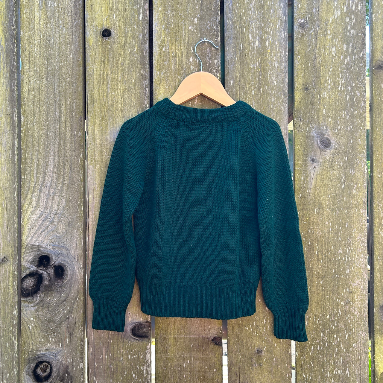 Green Ski Sweater