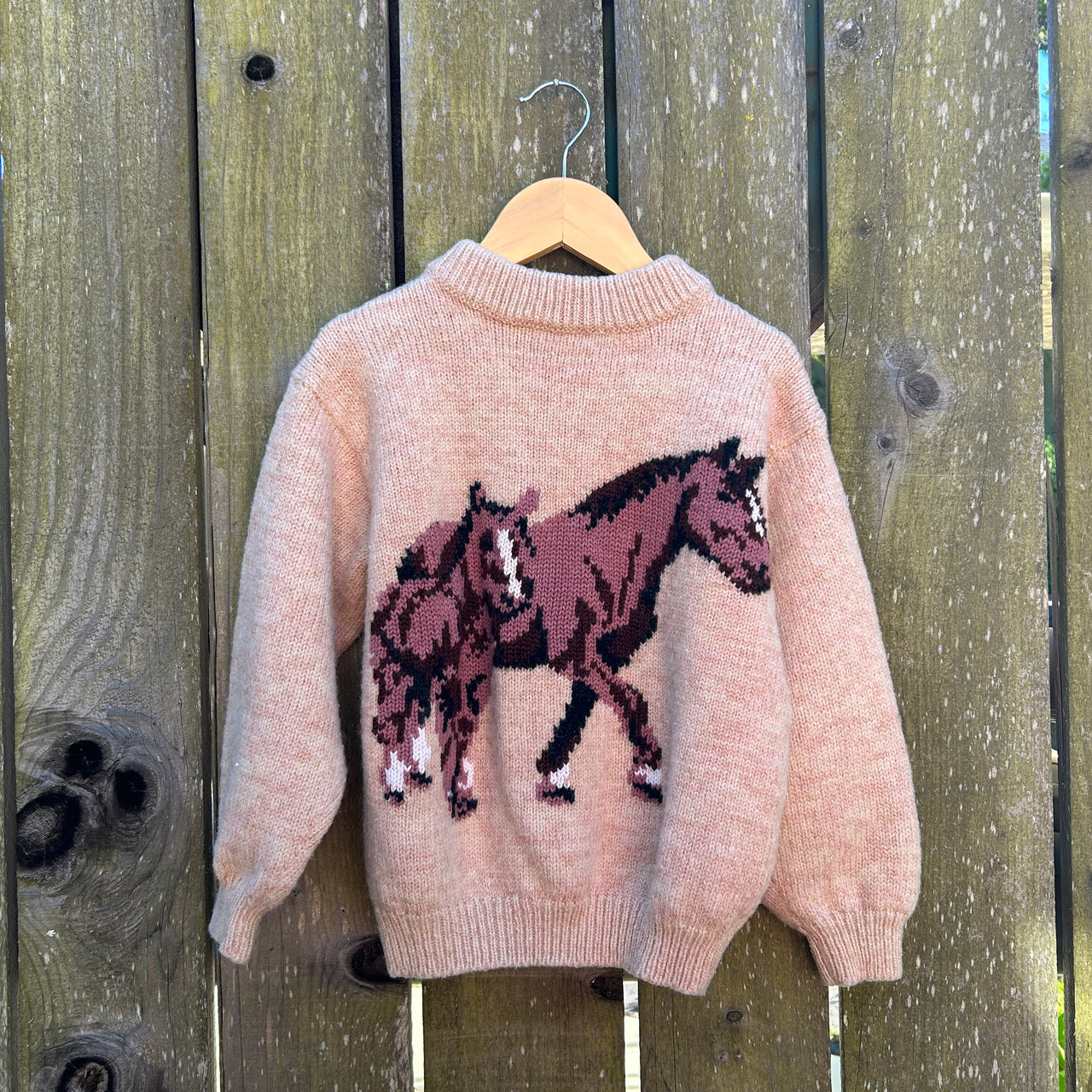 Knit Horse Sweater