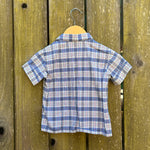 Plaid Short Sleeve Button up